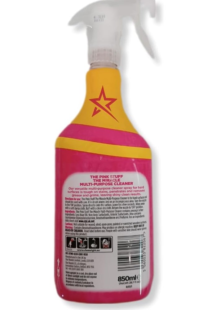 The Pink Stuff Spray Multipurpose Cleaner 850ML - Image 2