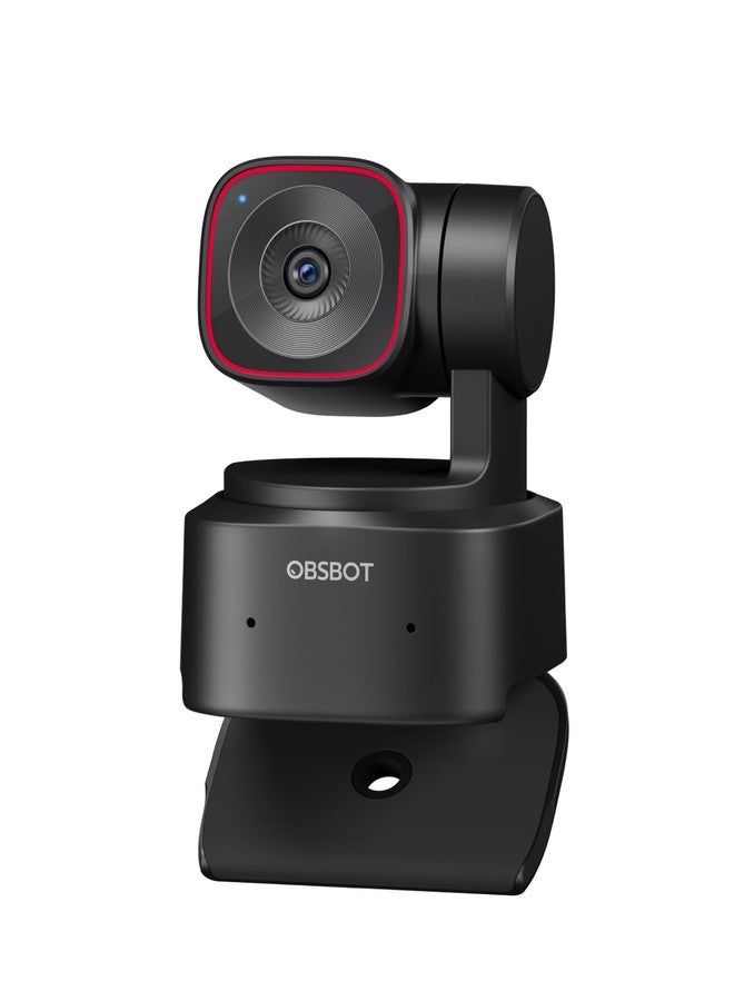 أوبسبوت كاميرا ويب OBSBOT Tiny 2 Lite بدقة 4K لأجهزة الكمبيوتر، كاميرا ويب متحركة للبث المباشر مزودة بمستشعر 1/2 بوصة، تتبع بالذكاء الاصطناعي، تحكم بالإيماءات، 60 إطارًا في الثانية، HDR، ميكروفونات لتقليل الضوضاء، متوافقة مع المؤتمرات واجتماعات Zoom. - Image 1