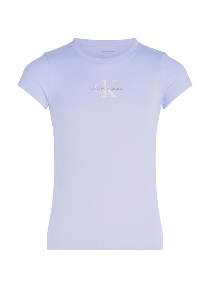 Calvin Klein Jeans Kids Micro Monogram T-Shirt  - Image 4