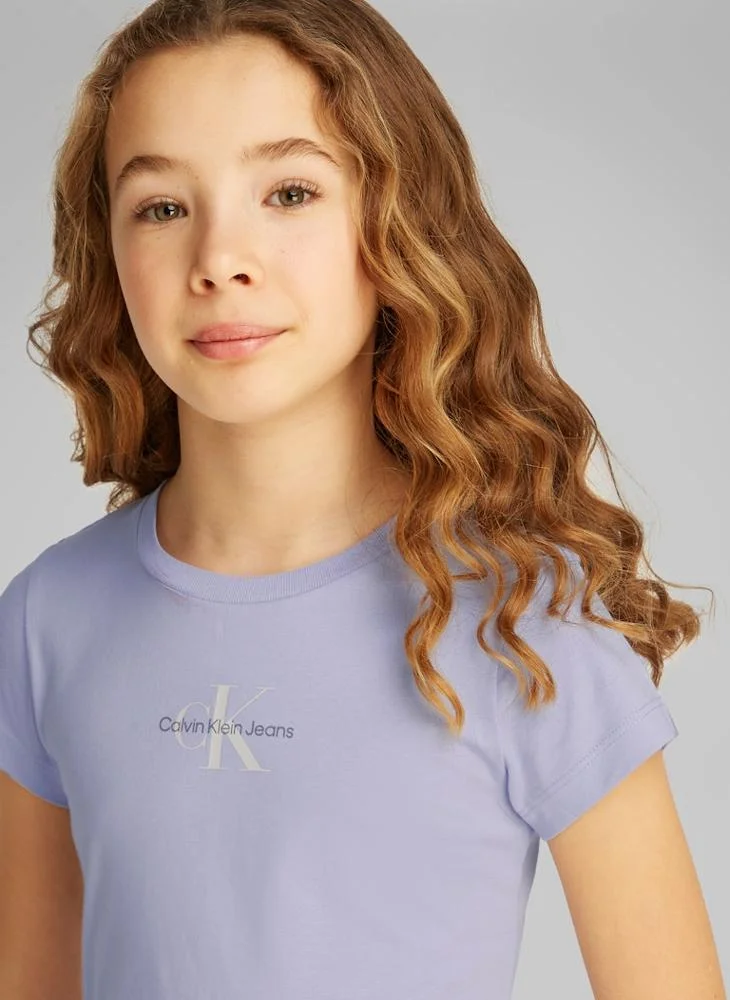 Calvin Klein Jeans Kids Micro Monogram T-Shirt