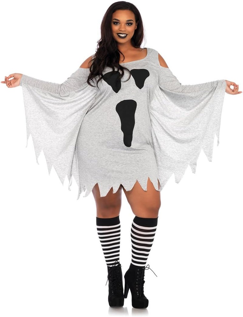 Leg Avenue Jersey Ghost Dress Womens Costumes XLargeXXLarge - Image 2