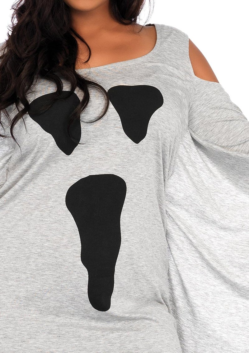 Leg Avenue Jersey Ghost Dress Womens Costumes XLargeXXLarge - Image 5