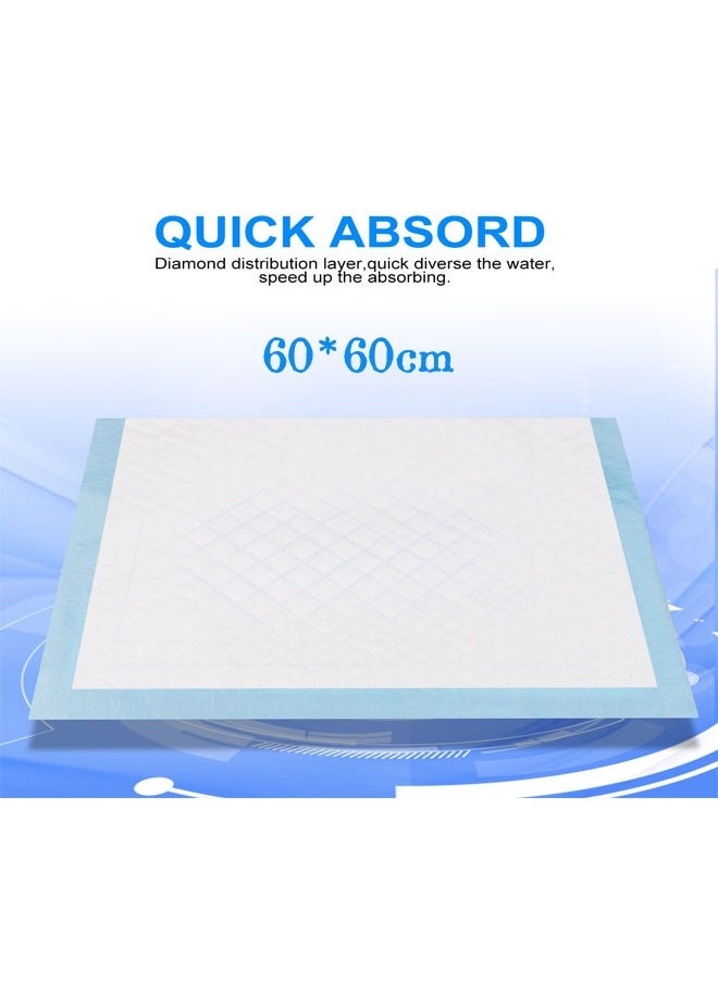 Generic - Disposable Bed Pads for Incontinence Leak Proof Slip Resistant Pee Pad Protector Absorbs 8 Cups Soft Mattress Protection Chux for Enuresis Bedwetting Adults Elderly Kids 40 Pcs - Image 1