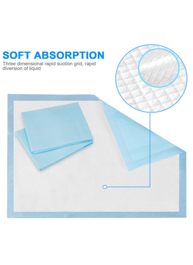 Generic - Disposable Bed Pads for Incontinence Leak Proof Slip Resistant Pee Pad Protector Absorbs 8 Cups Soft Mattress Protection Chux for Enuresis Bedwetting Adults Elderly Kids 40 Pcs - Image 1