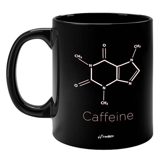 CAFFEINE CHEMISTRY FORMULA MUG BEST FUNNY COFFEE MUG UNIQUE GIFT IDEA FOR FRIENDS PERFECT BIRTHDAY GIFTS