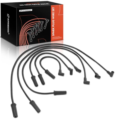 A-Premium Ignition Spark Plug Wires Set of 6 Compatible with Chevrolet Impala 2000-2005, Lumina 2000-2001, Monte Carlo 2000-2005 & Buick LaCrosse, Regal, Lucerne, Allure & Pontiac Grand Prix - Image 1