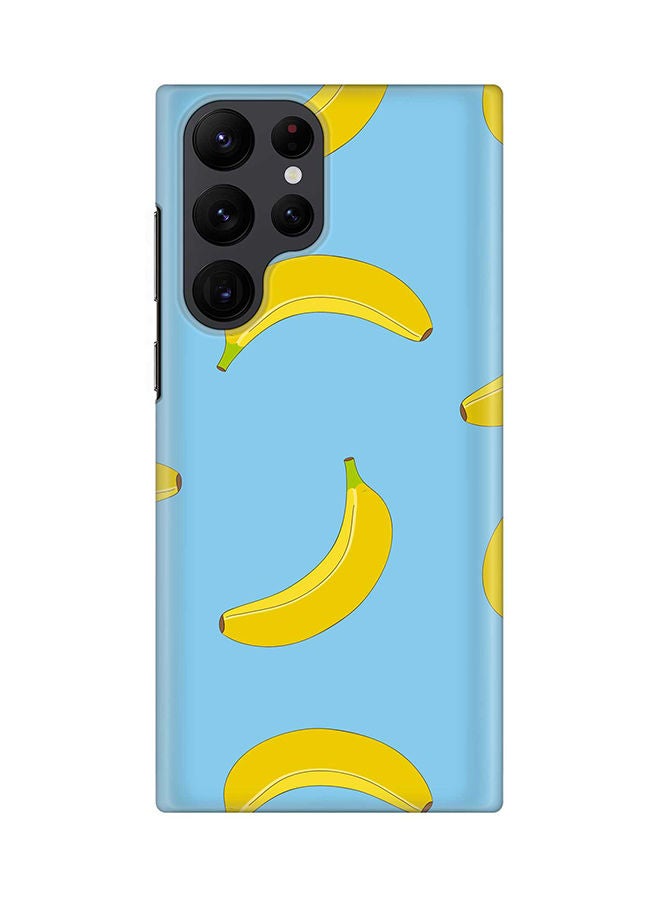 Stylizedd Case for Samsung Galaxy S22 Ultra 5G Snap Case Slim Snap Classic Series Shield Matte Finish Print - Rolling Bananas