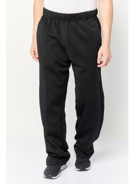 adidas Originals Men Sportswear Fit Drawstring Training Track Pants, Black  - Image 1
