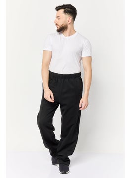 adidas Originals Men Sportswear Fit Drawstring Training Track Pants, Black  - Image 2