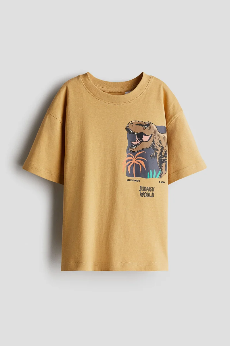 H&M Printed oversized T-shirt