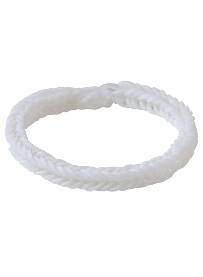 The Beadery White Wonderloom Bands, 600 RubberBand & 24 Clip - Image 3