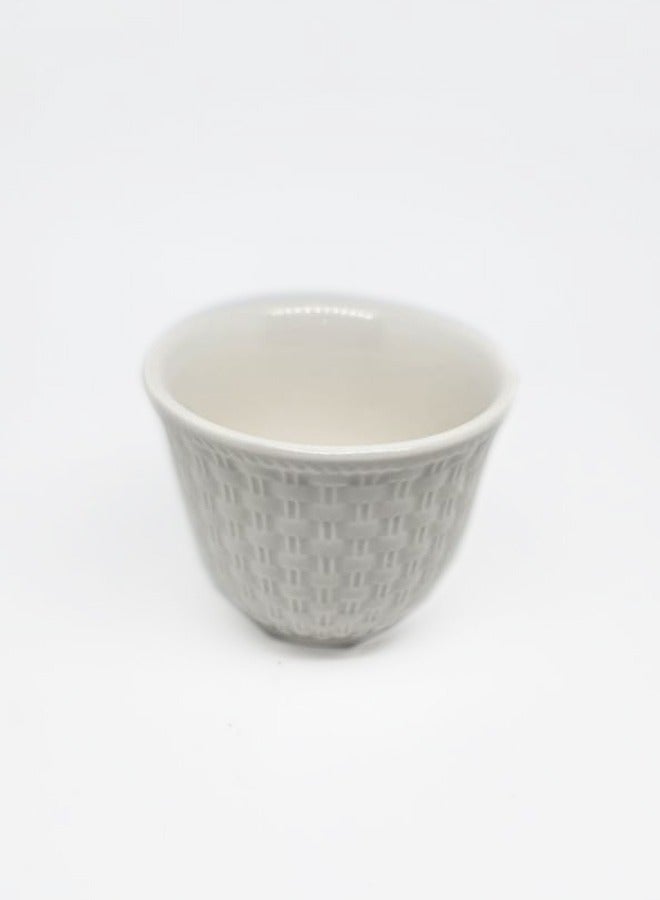 6-pces Cawa Cups White  - Image 3