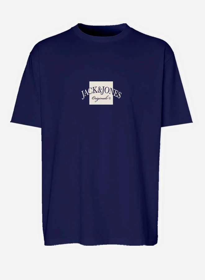 JACK & JONES Jack & Jones Graphic Print Crew Neck T-Shirt
