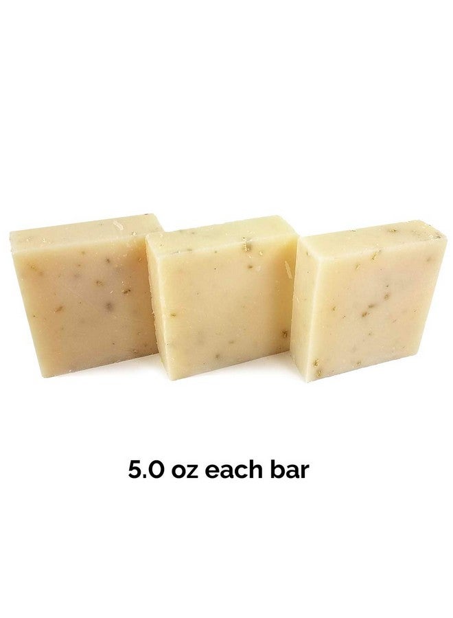 Missame Handmade Fresh Goat'S Milk Bar Soap (Lavender Mint 3 Bars (Economy Pack)) - Image 2