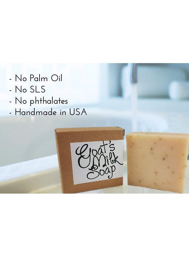 Missame Handmade Fresh Goat'S Milk Bar Soap (Lavender Mint 3 Bars (Economy Pack)) - Image 3