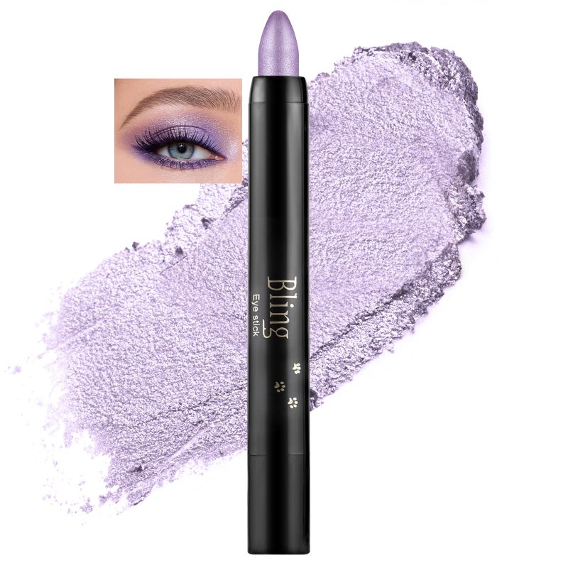 Boobeen Waterproof Eyeshadow Stick - Shimmer Cream Eyeshadow Pen for Easy Glitter Eye Makeup - Image 1