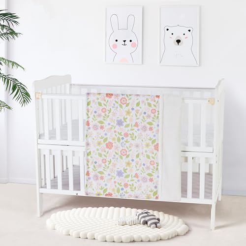 CREVENT 30''X40'' Cute Cozy Fluffy Warm Baby Blanket for Girls Boys Infants Toddlers' Bedding/Crib/Cot/Stroller, Baby Shower Birthday Newborn's Gift - Daisy - Image 2