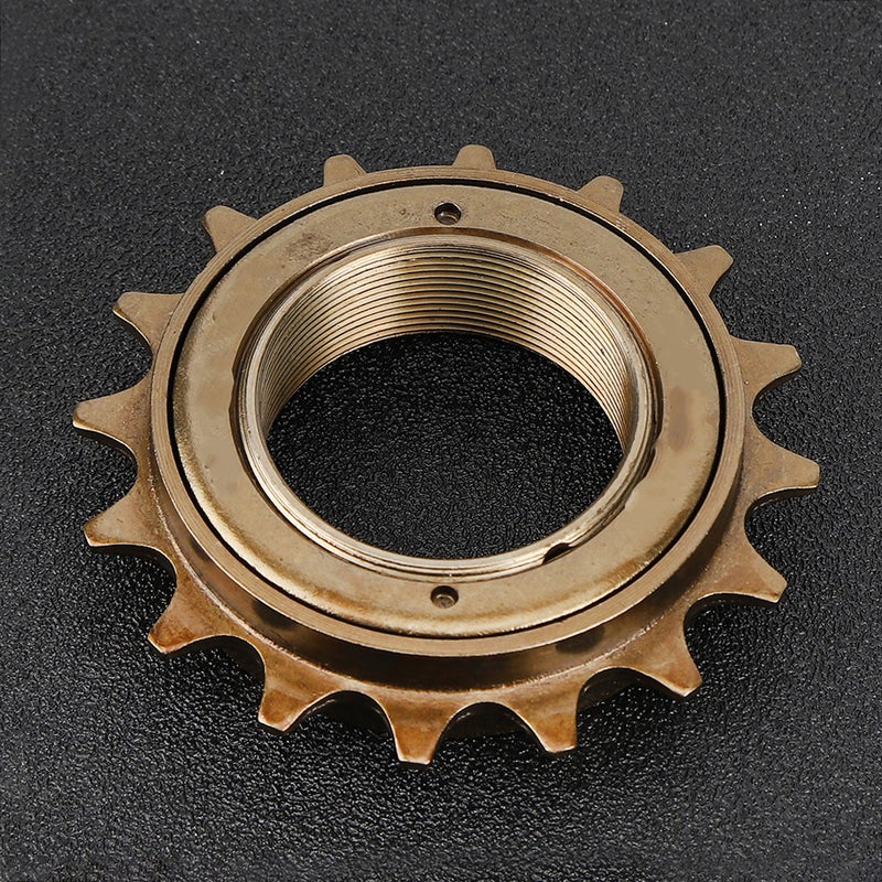 16T Metal Single Speed Flywheel Freewheel Bicycle Accessory for Mountain Road Bike - Image 1