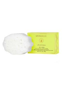 spongelle Coconut Verbena Pedi Buffer  - Image 1