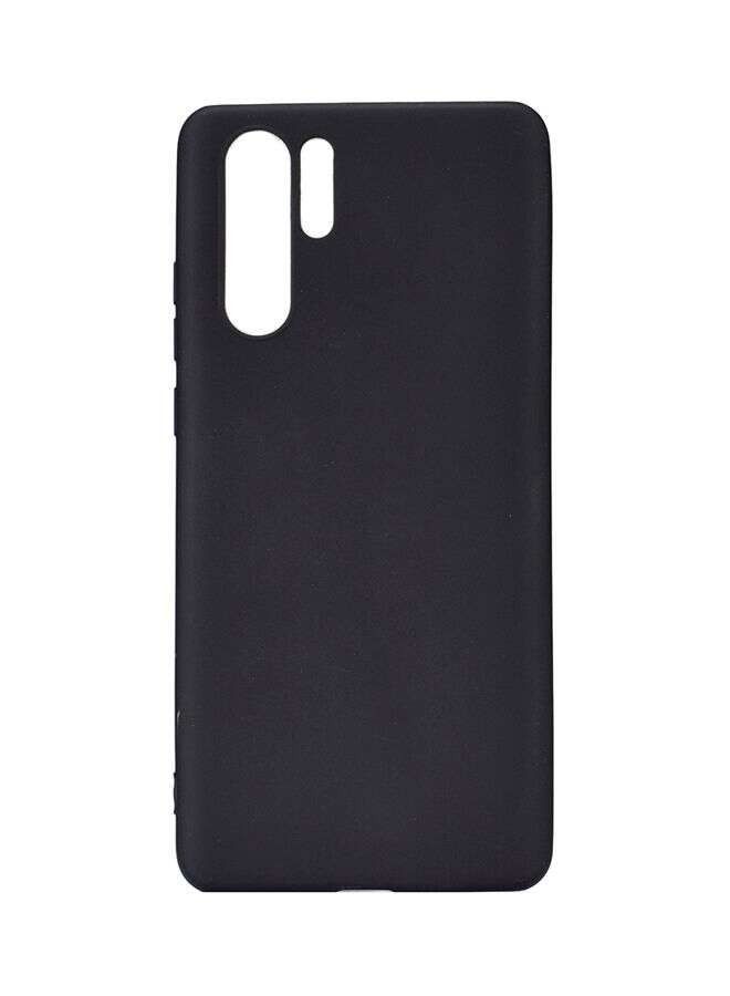 جراب هاتف ناعم مصنوع من مادة الحلوى لهاتف Huawei P30 Pro أسود - Image 1