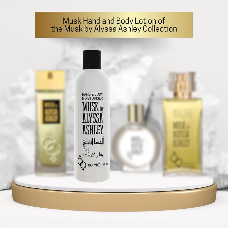ALYSSA ASHLEY مرطب اليدين والجسم أليسا آشلي مسك - لوشن للنساء - كريم للجسم لبشرة ناعمة ومرطبة - برتقال وبرغموت سيقلي - 10 أونصات - Image 5