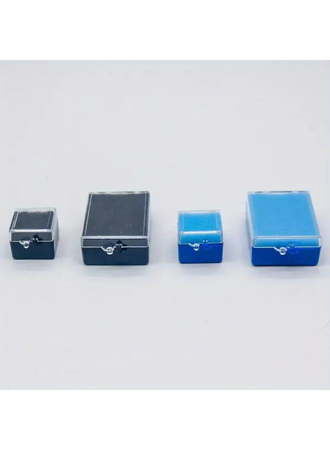 10pcs Black 1 Inch Dental Implant Storage Boxes Plastic Case With Sponge Cushioning Secure Lid - Image 2