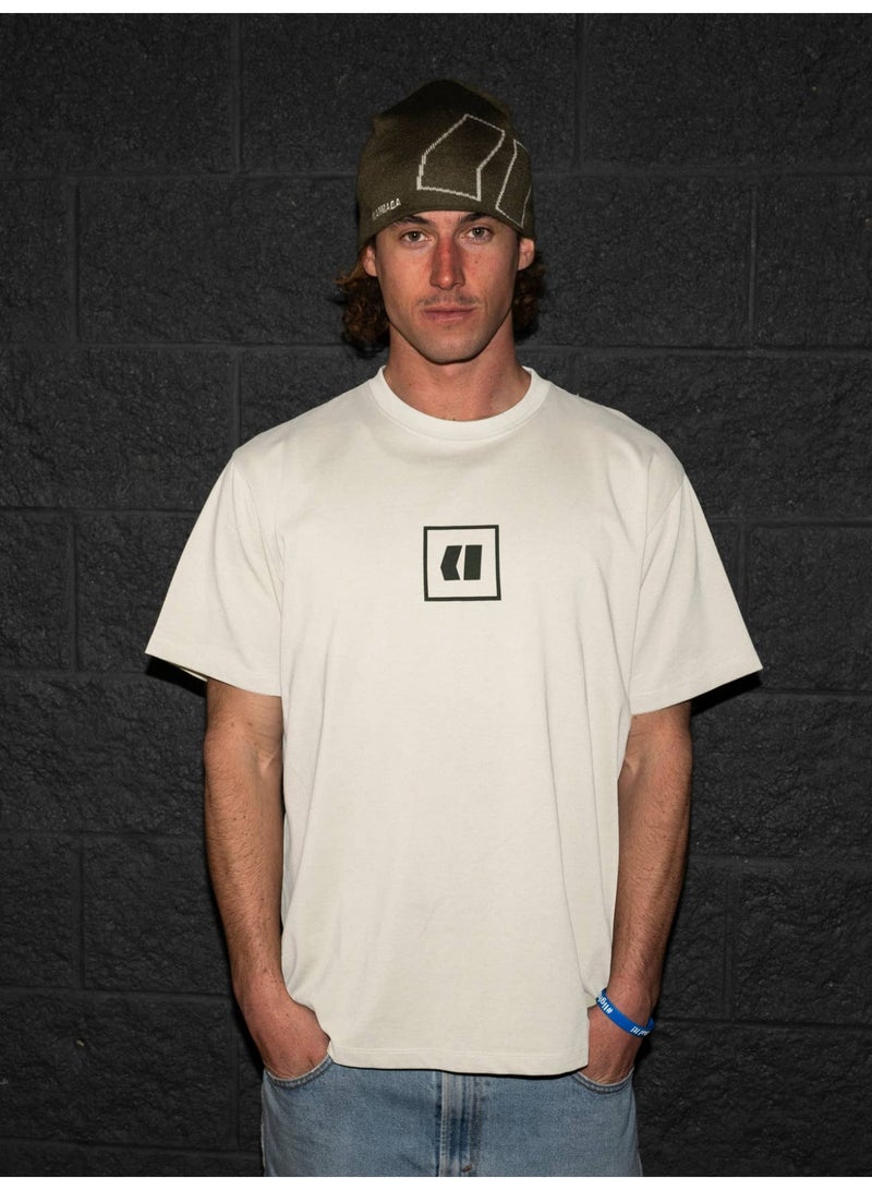 ARMADA ICON TEE - Cream - Image 3