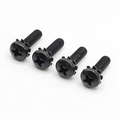 ReplacementScrews M4 14mm Screws Compatible with Many LG TV Stands - Set of 4 - Image 3