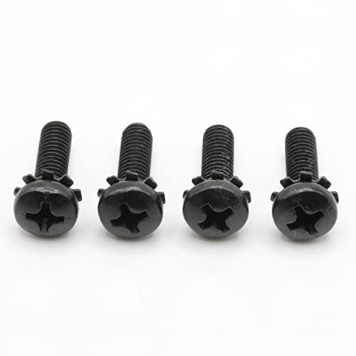ReplacementScrews M4 14mm Screws Compatible with Many LG TV Stands - Set of 4 - Image 2