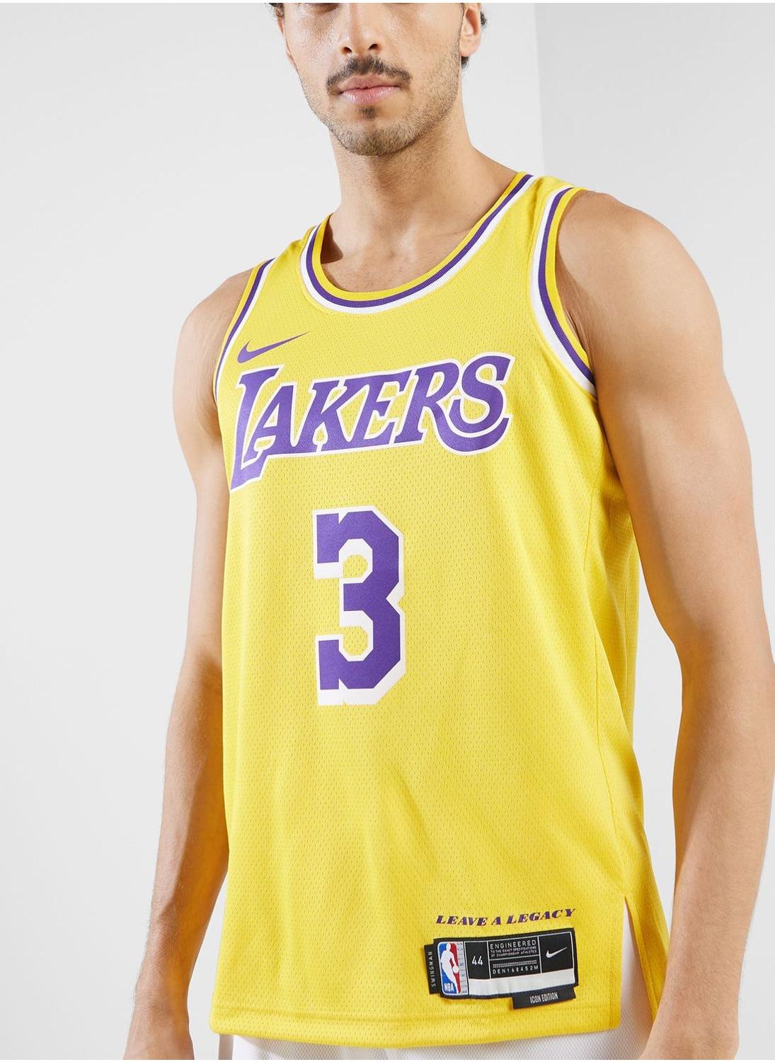 los angeles lakers nike icon swingman jersey