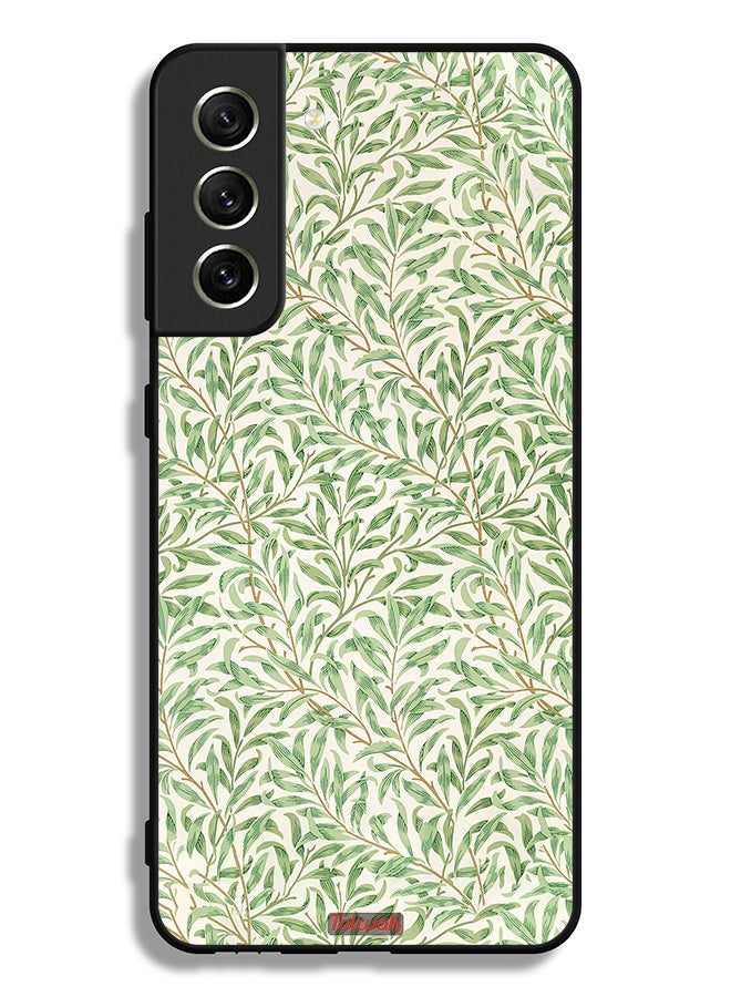 Tolwak Samsung Galaxy S21 FE 5G Protective Case Cover Willow Bough Famous Pattern - Image 3