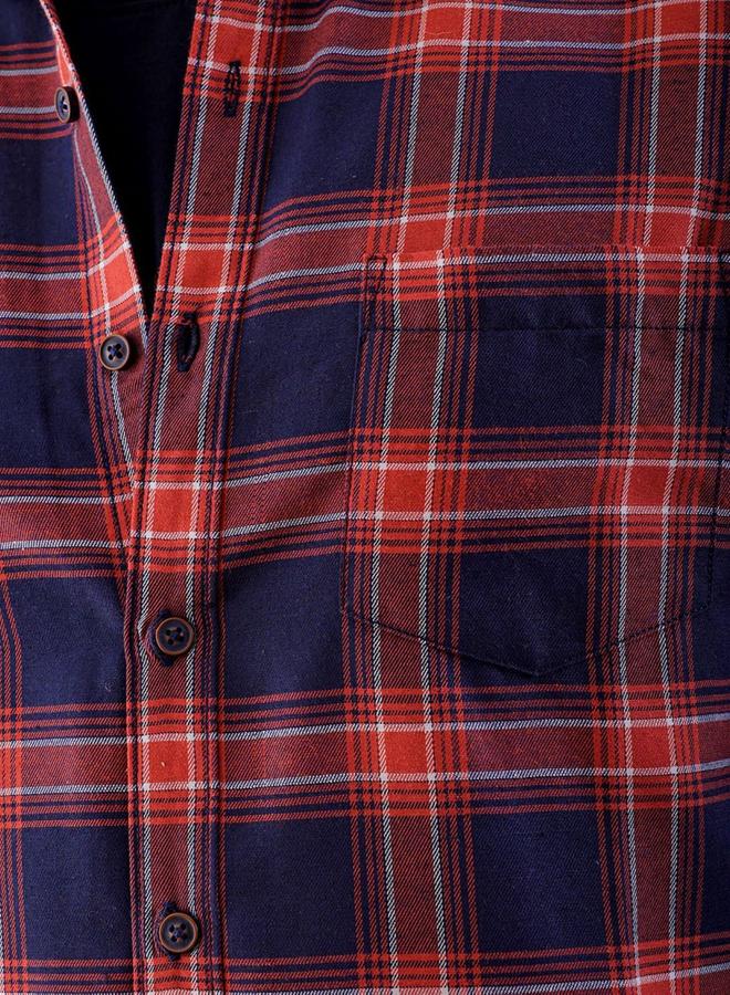 تايك تو قميص رجالي كاروهات فلانيل كاجوال من هارد سودا - Image 2