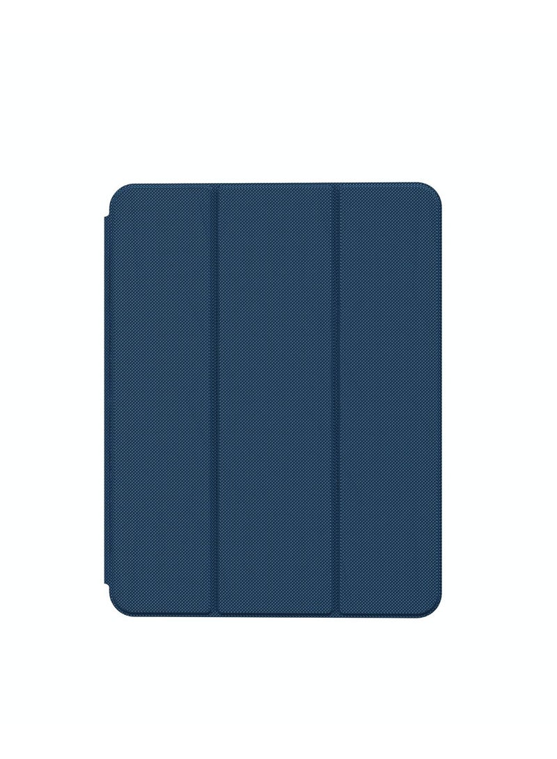 GREEN LION Hogo Premium Case with Pencil Holder for iPad Air 11" / Magnetic Smart Cover Auto Sleep/Wake / 2-Way Position Viewing & Typing / Stable Tri-Fold Stand / Slim & Lightweight - Blue - Image 1