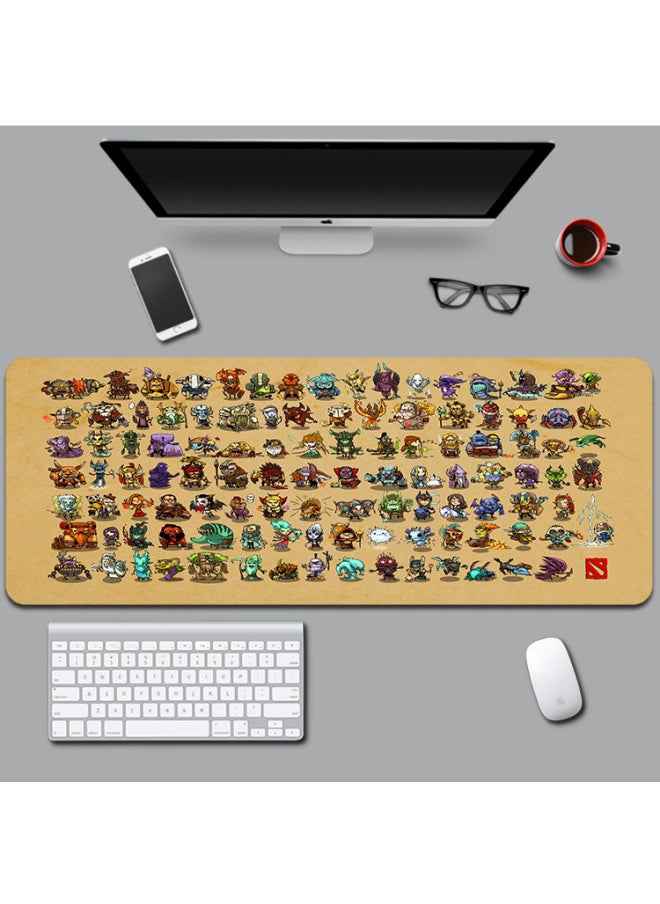 Generic Knife Tower DOTA Game Competitive Computer Mouse Pad Personality Large Thick Lock Edge Internet Cafe Study Table Pad Wholesale-Color:900x 400x 2mm Edge Lock-Pattern:Knife Tower 97  - Image 4