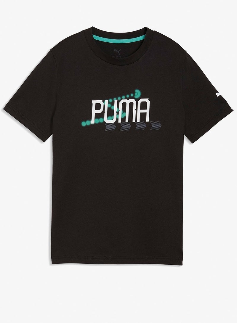 PUMA Youth Active Big Graphic T-Shirt - Image 4