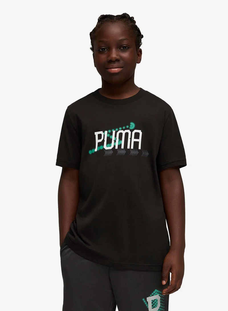 PUMA Youth Active Big Graphic T-Shirt