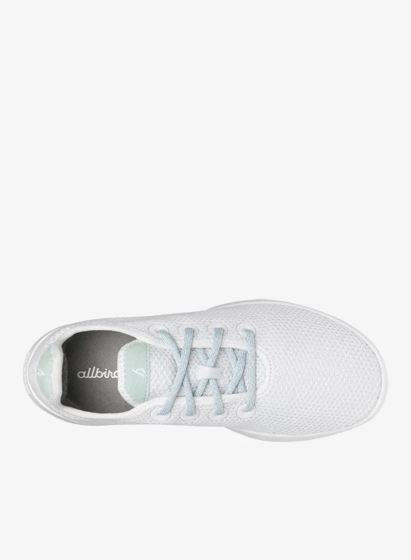 Allbirds Women's Tree Runners - Blizzard/Lux Liberty (Blizzard Sole)  Sneakers