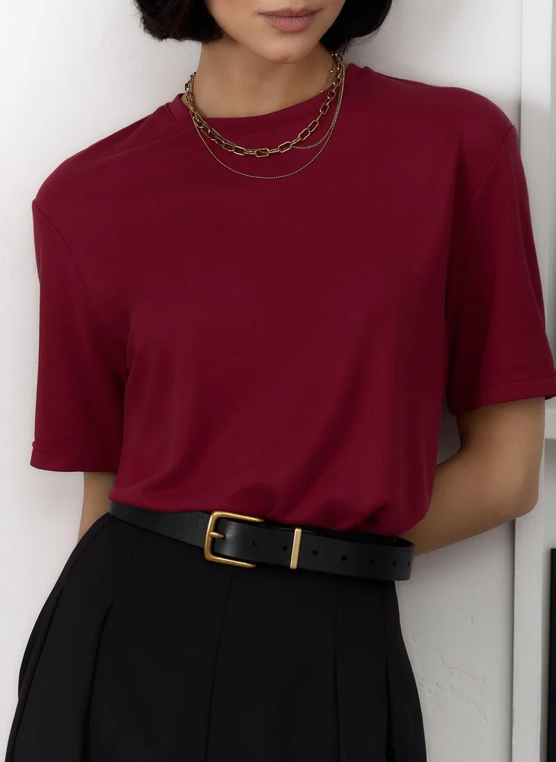 Lichi Loose-fitting jersey T-shirt