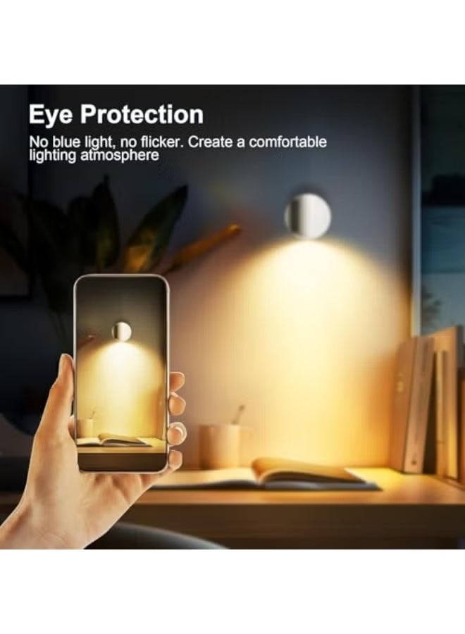 Wireless Spot lights Indoor Rechargeable Uplighting Indoor with Timer＆Dimmable 3CCT Tree Lights Indoor Battery Operated LED Spotlight Accent Up lights Indoor for Plant Artwork Plant - white - Image 5