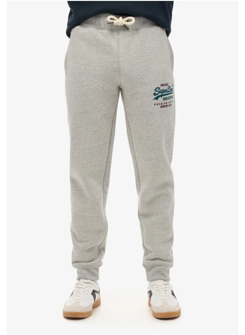 Superdry DUO VL GRAPHIC SLIM JOGGER