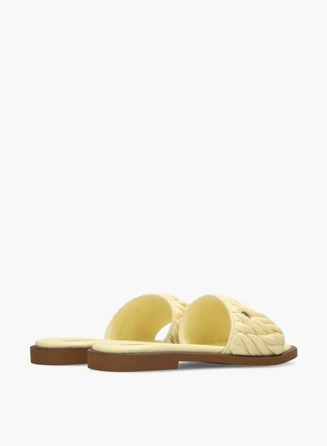 MEXX YELLOW Women Tulla Zumo Slip-On Sandals for Women | Best Price UAE