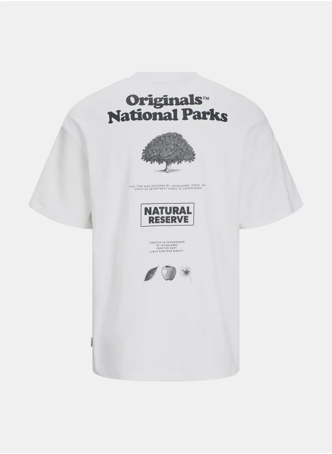 JACK & JONES Urban Edge Graphic Crew Neck T-Shirt