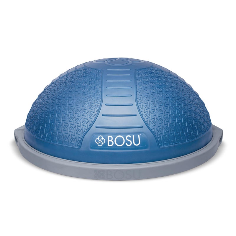 Bosu Pro NexGen 25IN Home Fitness Exercise Gym Balance Trainer with Pump, Blue - Image 1