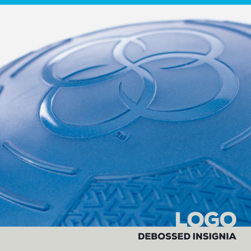 Bosu Pro NexGen 25IN Home Fitness Exercise Gym Balance Trainer with Pump, Blue - Image 4