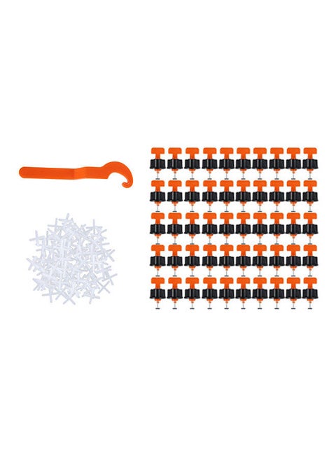 151Pcs/Set Ceramic Tile Leveling System Tools Level Tile Spacer Wall Leveler Wedges Spacers Reusable Tools