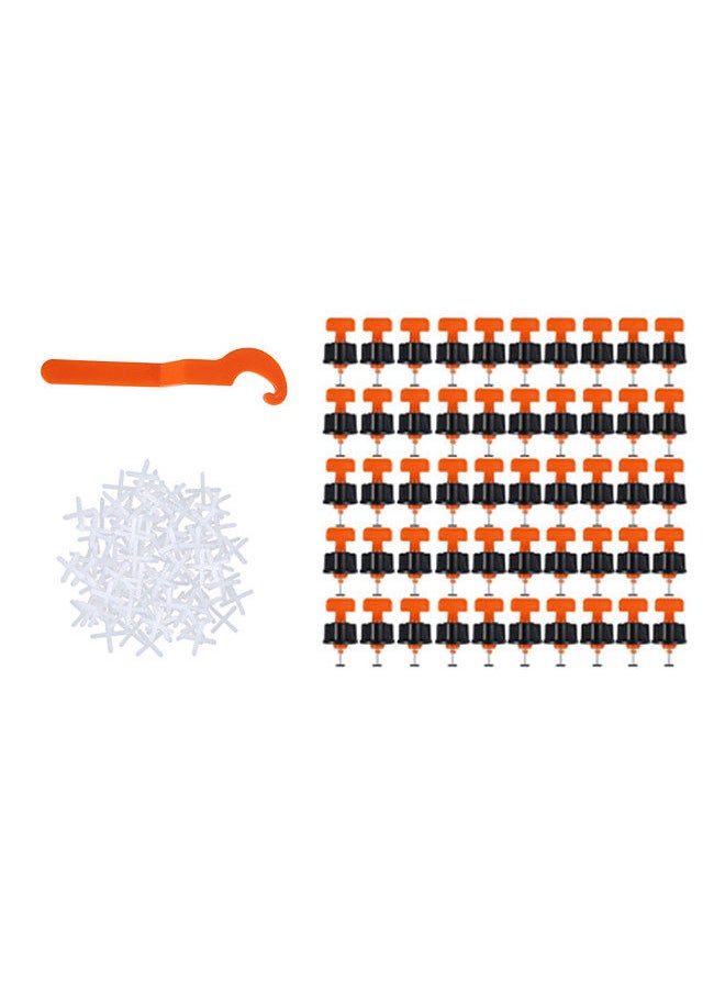 Generic - 151Pcs/Set Ceramic Tile Leveling System Tools Level Tile Spacer Wall Leveler Wedges Spacers Reusable Tools - Image 1
