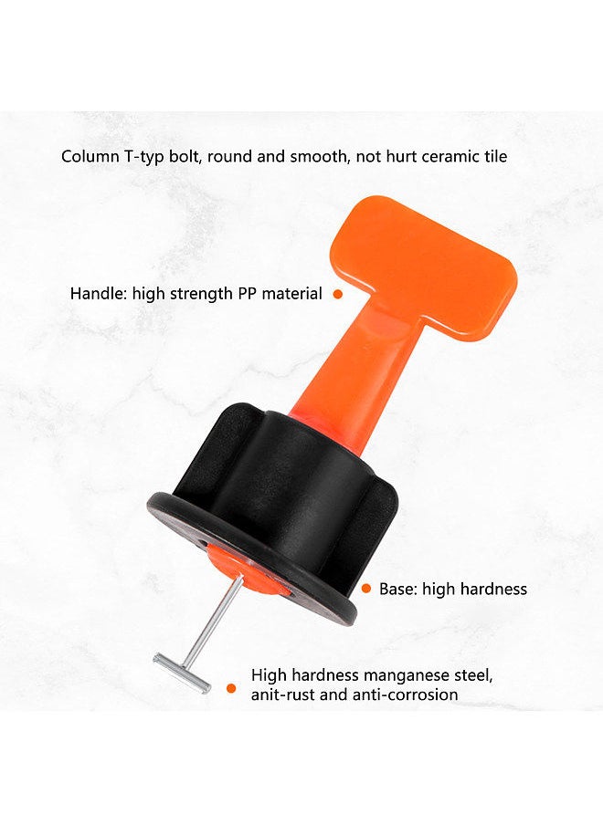 Generic - 151Pcs/Set Ceramic Tile Leveling System Tools Level Tile Spacer Wall Leveler Wedges Spacers Reusable Tools - Image 1