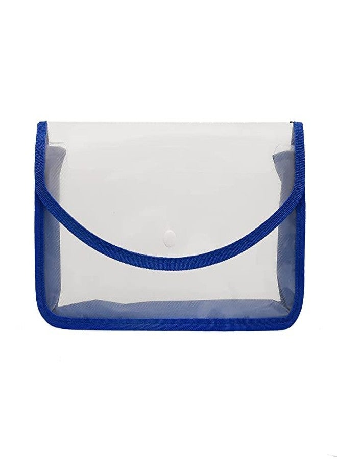 ANG Plastic Flexi Button Bag | Cheque Book Holder | Document Holder | Passbook Holder Cheque Pouch (Pack of 5) - Image 5