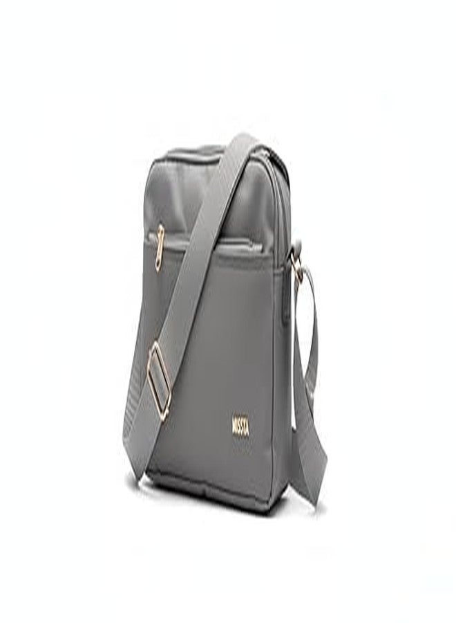 MISSTA Sling Bags for Women | Shoulder Handbag | Light weight Luxury Crossbody Bag with Adjustable Strap (Grey) (Grey) - Image 2