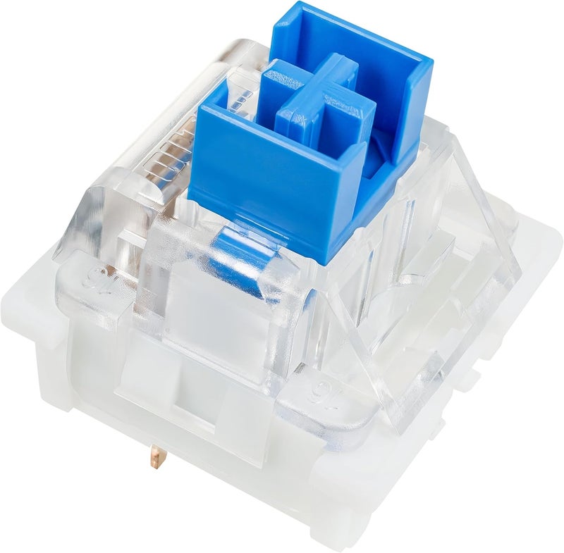 MarsHopper OUTEMU Blue Switch 3-Pin Key Switch Replacemen - Cherry MX Equivalent DIY Replaceable Switches for Mechanical Gaming Keyboards(90PCS) - Image 2
